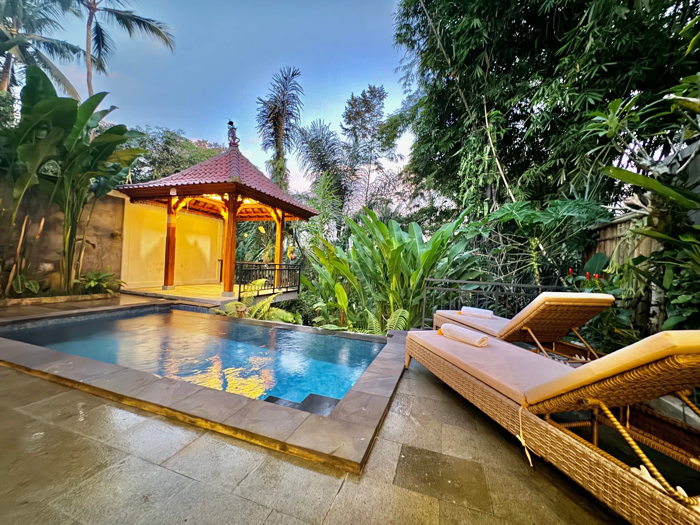 Pande Sebali Jungle View — private pool villa in Sebali, Tegalalang, Ubud, Bali