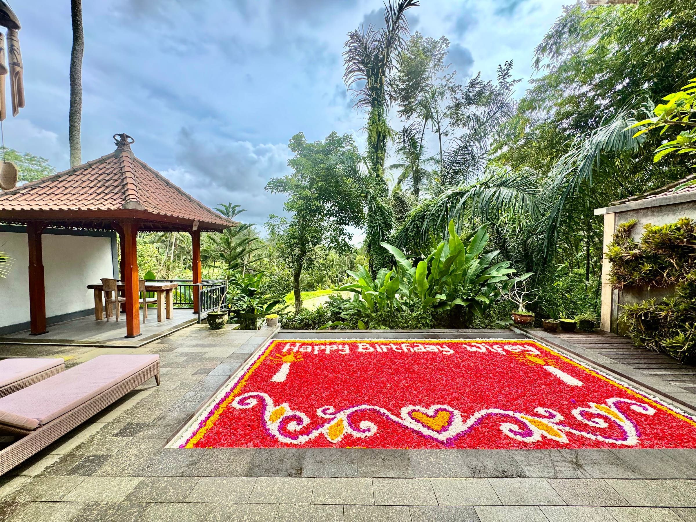 Pande Sebali: Rice Fields and River View — private pool villa in Sebali, Tegalalang, Ubud, Bali